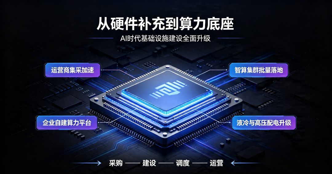 150亿算力服务、10亿液冷绿电智算、某建筑央企领衔智算EPC、7.2 亿国产Token 工厂集中定标