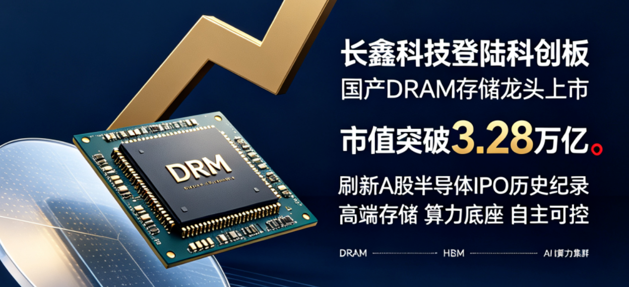 长鑫上市掀起国产存储革命·亚洲 AI 算力产业展筑牢中国算力自主底座